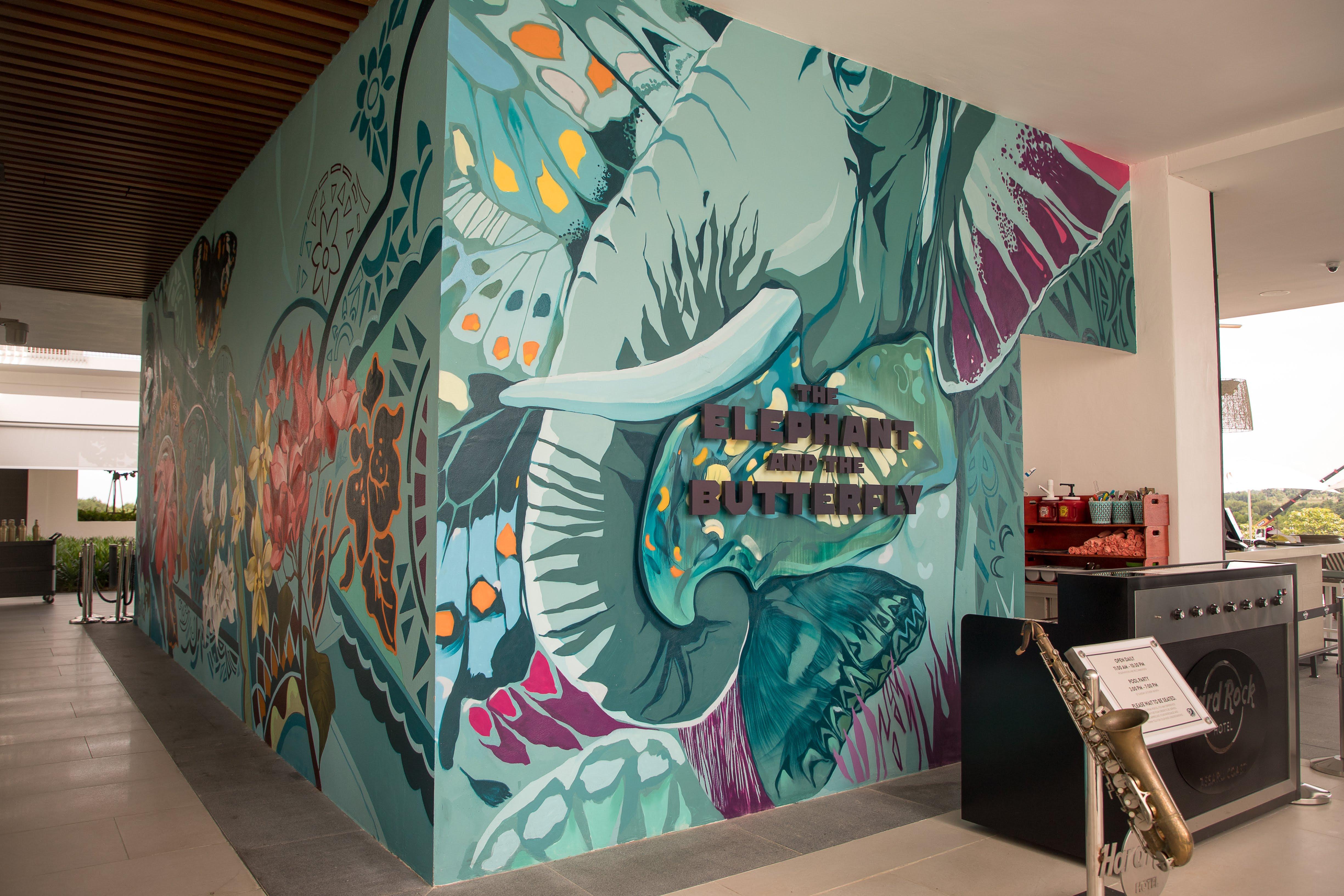โรงแรมฮาร์ดร็อค เดซารู โคสต์ เดอซารู ภายนอก รูปภาพ Mural at the National Museum of Natural History