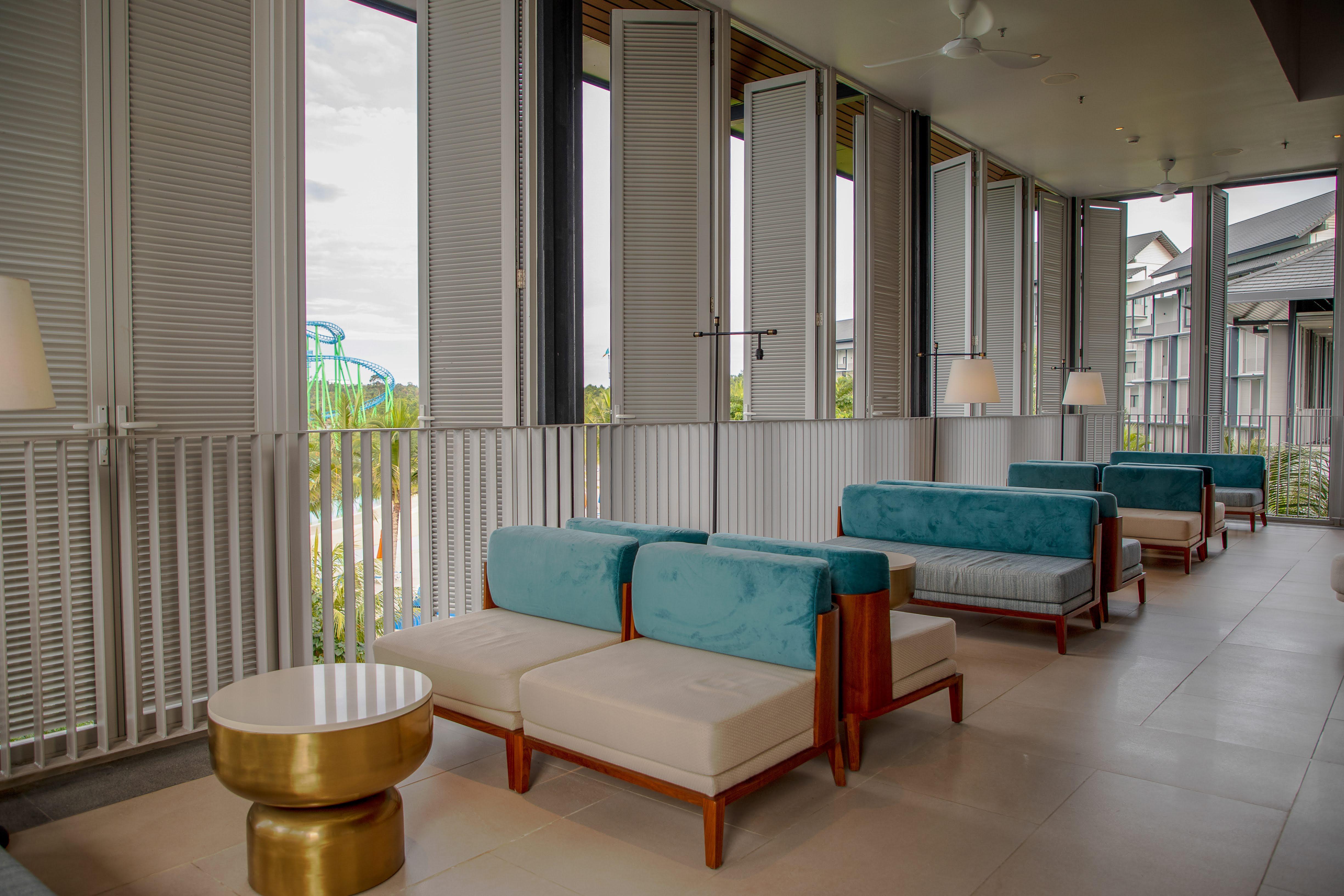 โรงแรมฮาร์ดร็อค เดซารู โคสต์ เดอซารู ภายนอก รูปภาพ The interior of the hotel